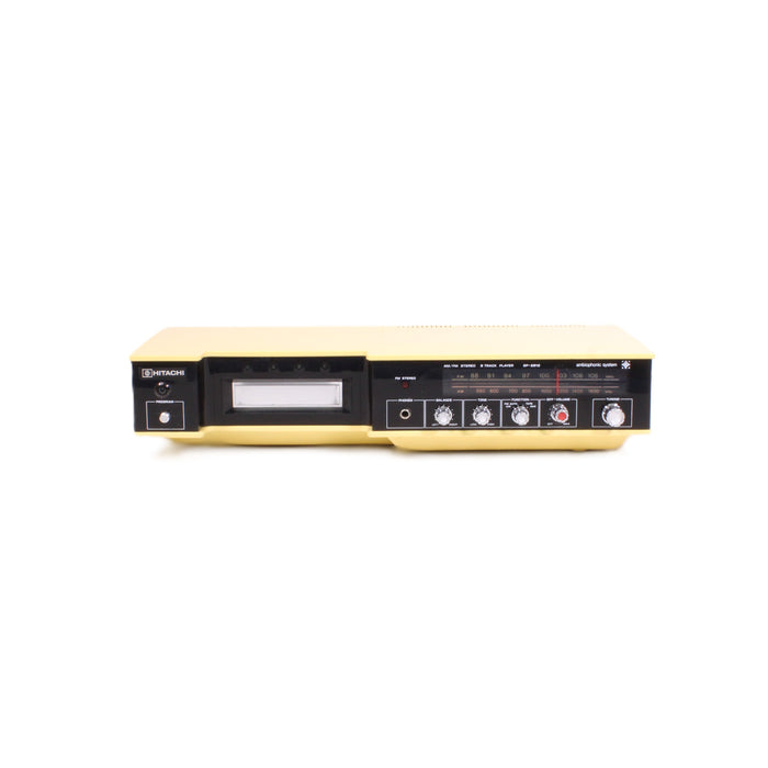 Hitachi SP-2812 AM/FM Stereo 8-Track Player Receiver Ambiophonic System with Front & Rear Speakers-Electronics-SpenCertified-vintage-refurbished-electronics