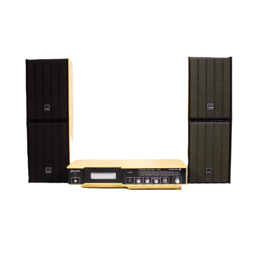 Hitachi SP-2812 AM/FM Stereo 8-Track Player Receiver Ambiophonic System with Front & Rear Speakers-Electronics-SpenCertified-vintage-refurbished-electronics