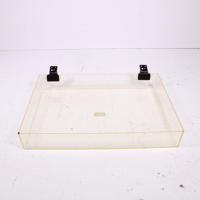 Hitachi Turntable Dust Cover Lid Hinged Clear Acrylic-Turntable Accessories-SpenCertified-vintage-refurbished-electronics