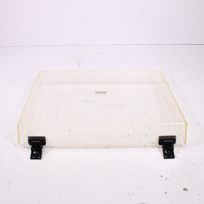 Hitachi Turntable Dust Cover Lid Hinged Clear Acrylic-Turntable Accessories-SpenCertified-vintage-refurbished-electronics