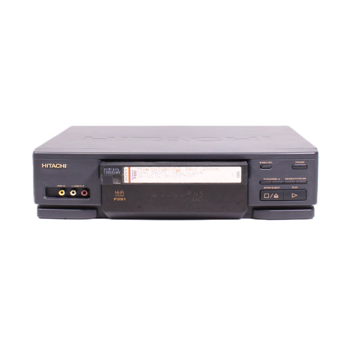 Hitachi VT-F391A VCR Video Cassette Recorder Hi-Fi Stereo Audio System-Electronics-SpenCertified-vintage-refurbished-electronics