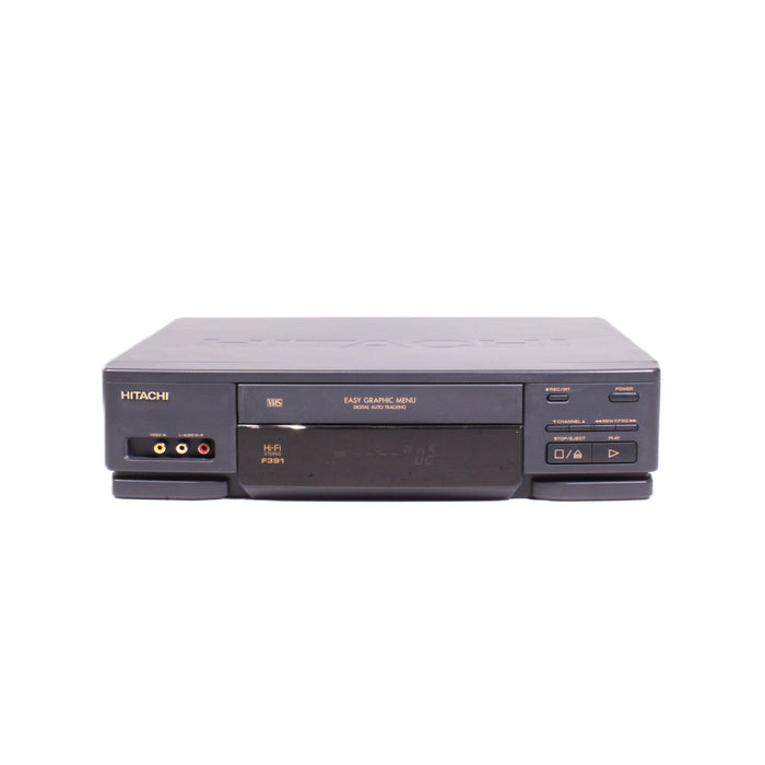 Hitachi VT-F391A VCR Video Cassette Recorder Hi-Fi Stereo Audio System-Electronics-SpenCertified-vintage-refurbished-electronics