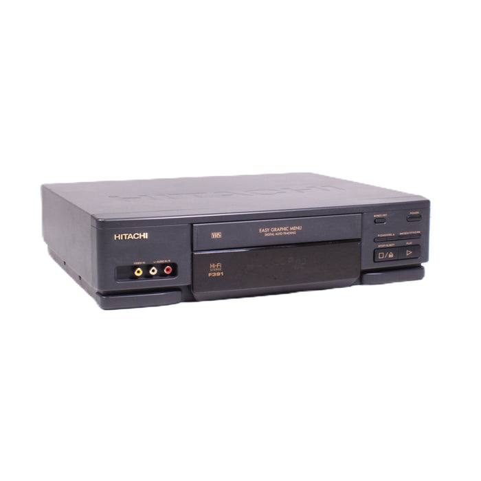 Hitachi VT-F391A VCR Video Cassette Recorder Hi-Fi Stereo Audio System-Electronics-SpenCertified-vintage-refurbished-electronics