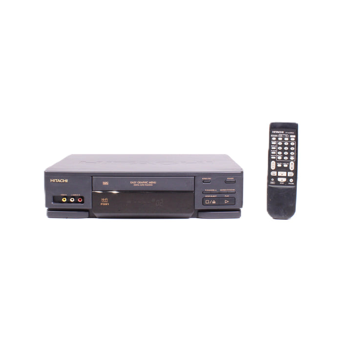 Hitachi VT-F391A VCR Video Cassette Recorder Hi-Fi Stereo Audio System-Electronics-SpenCertified-vintage-refurbished-electronics