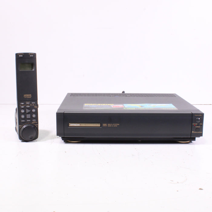 Hitachi VT‑F90EM Multi-System 4-Head Hi-Fi Stereo VCR (1995)-VCRs-SpenCertified-vintage-refurbished-electronics