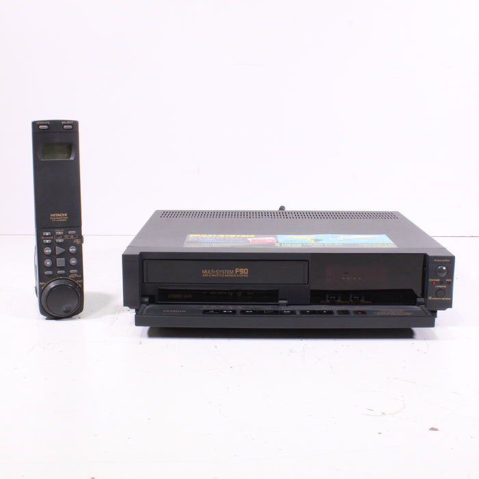 Hitachi VT‑F90EM Multi-System 4-Head Hi-Fi Stereo VCR (1995)-VCRs-SpenCertified-vintage-refurbished-electronics