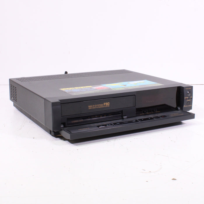 Hitachi VT‑F90EM Multi-System 4-Head Hi-Fi Stereo VCR (1995)-VCRs-SpenCertified-vintage-refurbished-electronics