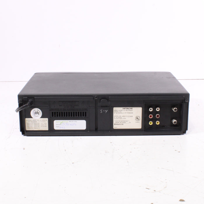 Hitachi VT-FX602S Hi-Fi Stereo VCR 4-Head SQPB S-VHS Playback-VCRs-SpenCertified-vintage-refurbished-electronics