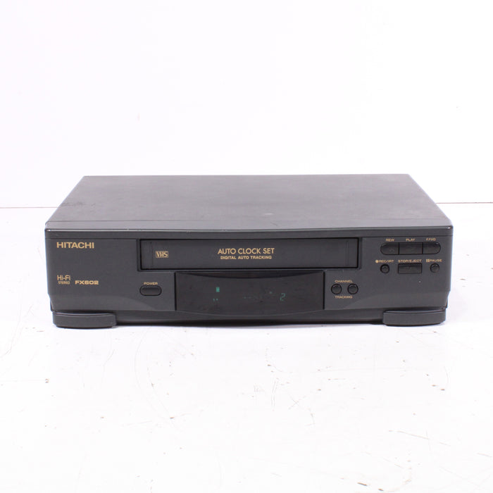 Hitachi VT-FX602S Hi-Fi Stereo VCR 4-Head SQPB S-VHS Playback-VCRs-SpenCertified-vintage-refurbished-electronics