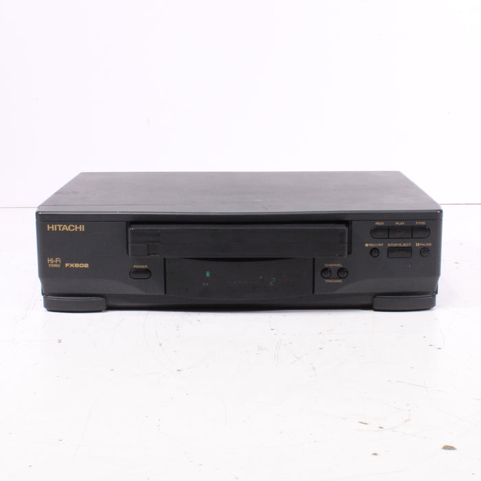 Hitachi VT-FX602S Hi-Fi Stereo VCR 4-Head SQPB S-VHS Playback-VCRs-SpenCertified-vintage-refurbished-electronics