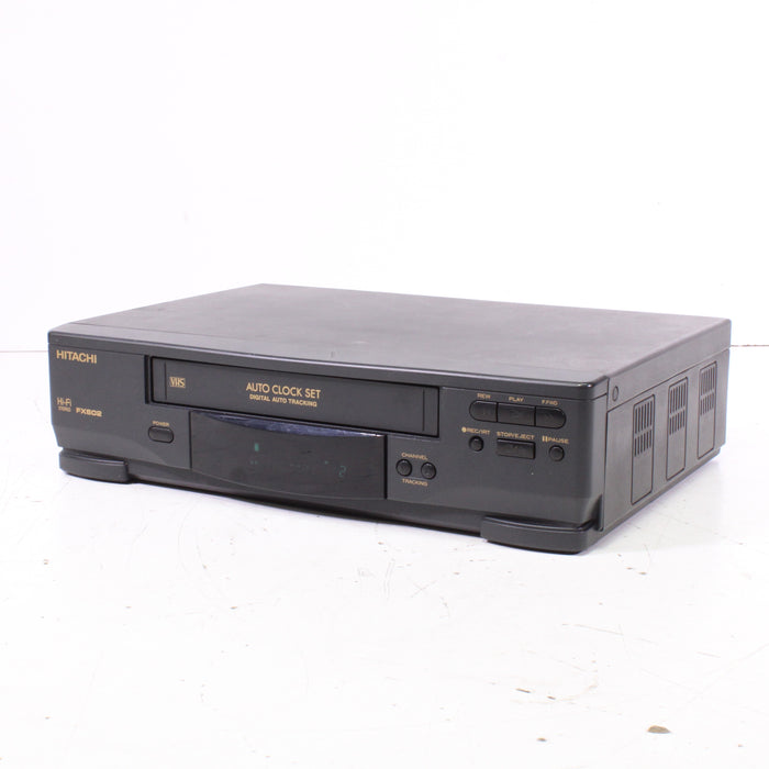 Hitachi VT-FX602S Hi-Fi Stereo VCR 4-Head SQPB S-VHS Playback-VCRs-SpenCertified-vintage-refurbished-electronics