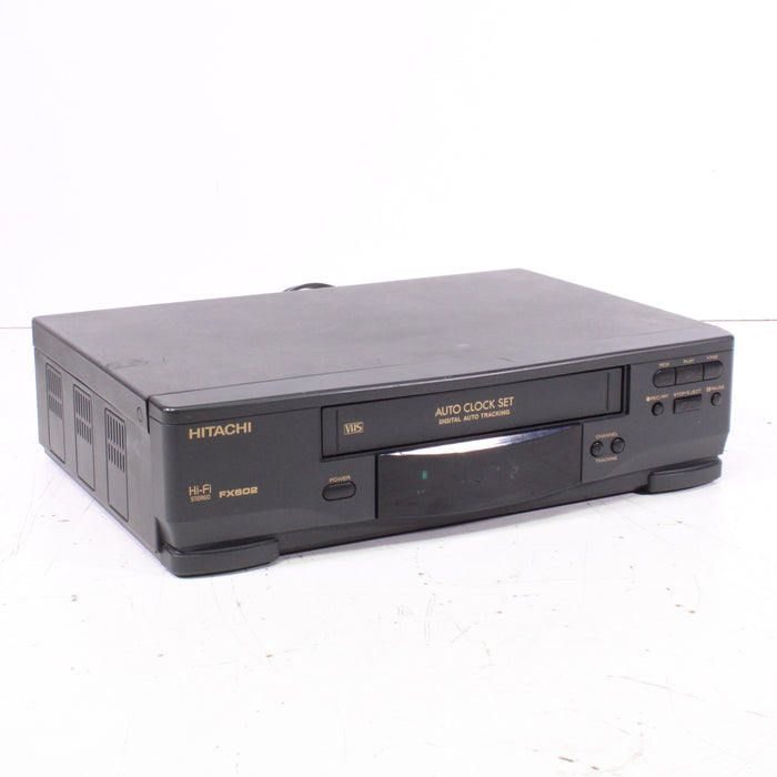 Hitachi VT-FX602S Hi-Fi Stereo VCR 4-Head SQPB S-VHS Playback-VCRs-SpenCertified-vintage-refurbished-electronics