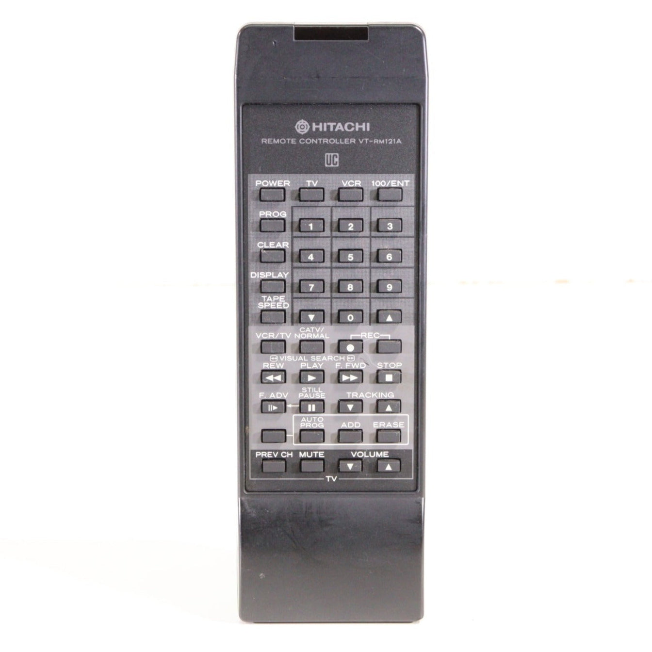 Hitachi VT-RM121A Remote Control for VCR VTM123A and More — SpenCertified