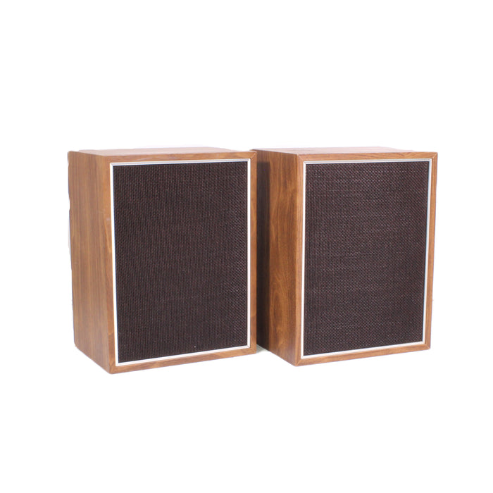 Hitachi Vintage 8-Ohm Wood Cabinet Bookshelf Speaker Pair-Speakers-SpenCertified-vintage-refurbished-electronics