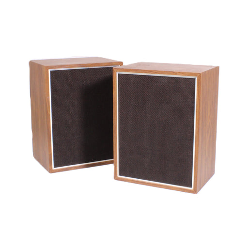 Hitachi Vintage 8-Ohm Wood Cabinet Bookshelf Speaker Pair-Speakers-SpenCertified-vintage-refurbished-electronics