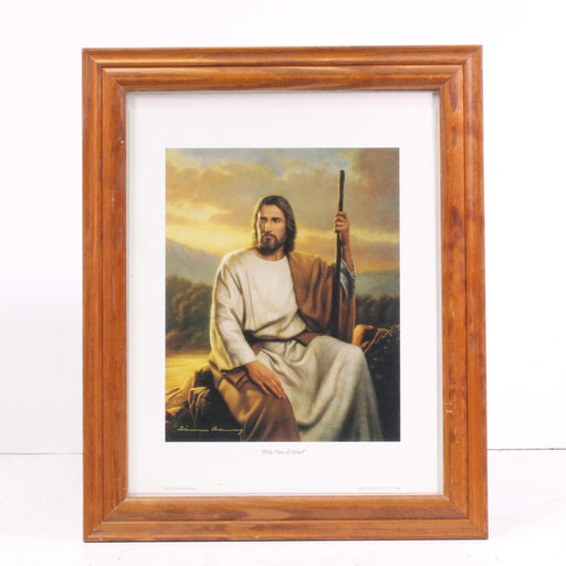 “Holy One of Israel” Framed Religious Artwork Print-Painting-SpenCertified-vintage-refurbished-electronics