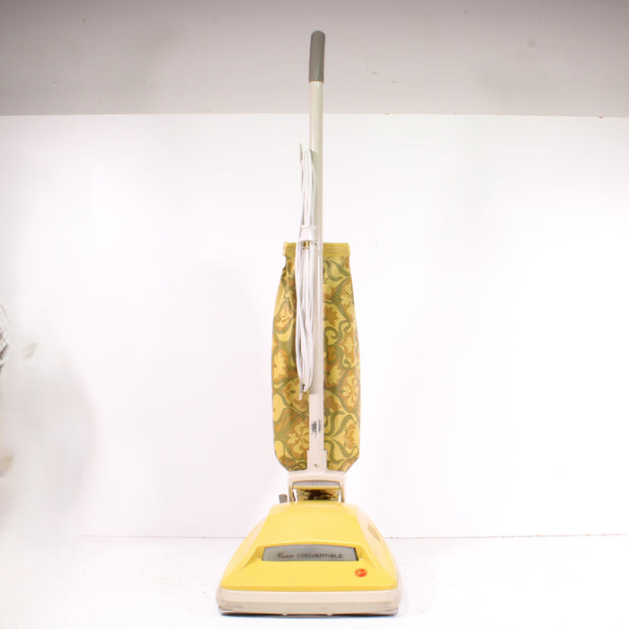 Hoover Deluxe 1076 Vintage 70's Canister Vacuum Cleaner-Vacuums-SpenCertified-vintage-refurbished-electronics