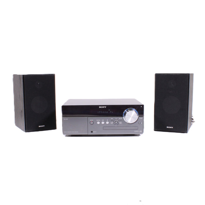 Sony CMT-MX500i Micro Hi-Fi Stereo System CD Receiver iPod Dock With Speakers (2012)