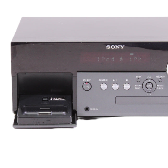 Sony CMT-MX500i Micro Hi-Fi Stereo System CD Receiver iPod Dock With Speakers (2012)