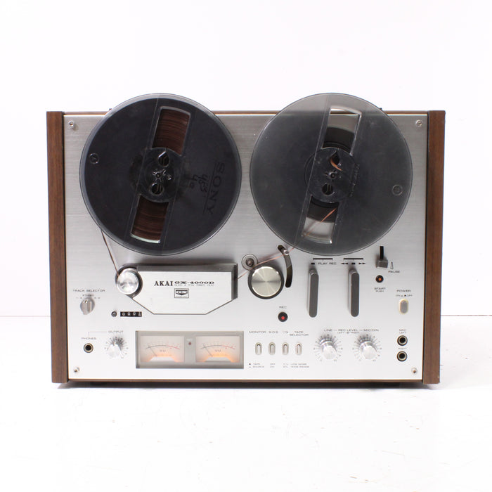 Akai GX-4000D Stereo Reel to Reel Tape Recorder (AS-IS) REELS NOT INCLUDED