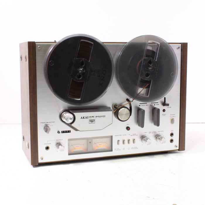 Akai GX-4000D Stereo Reel to Reel Tape Recorder (AS-IS) REELS NOT INCLUDED