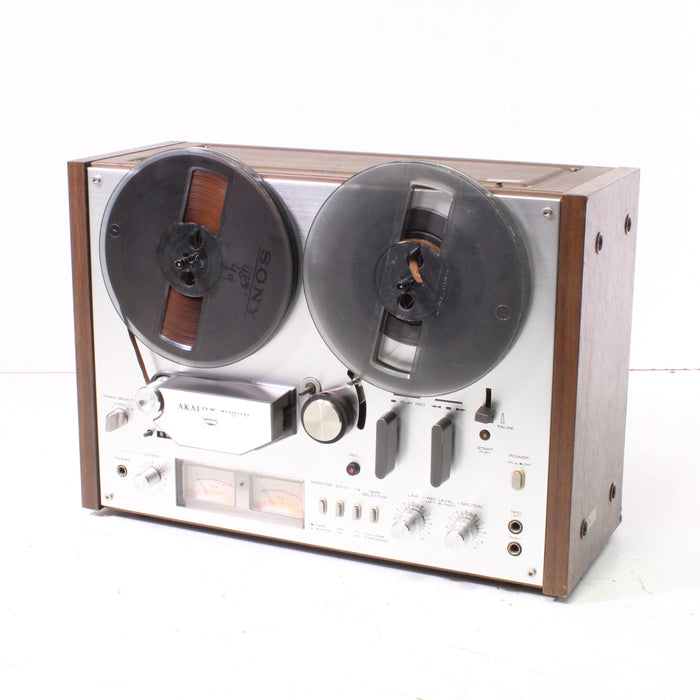 Akai GX-4000D Stereo Reel to Reel Tape Recorder (AS-IS) REELS NOT INCLUDED