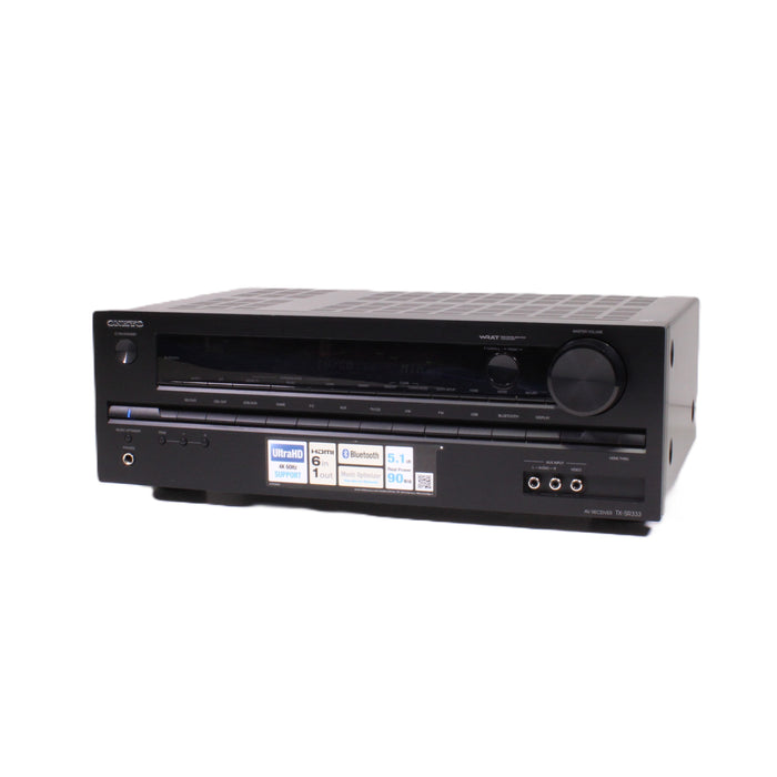 Onkyo TX-SR333 5.1-Channel AV Home Theater Receiver Bluetooth 4K HDMI ARC Dolby TrueHD