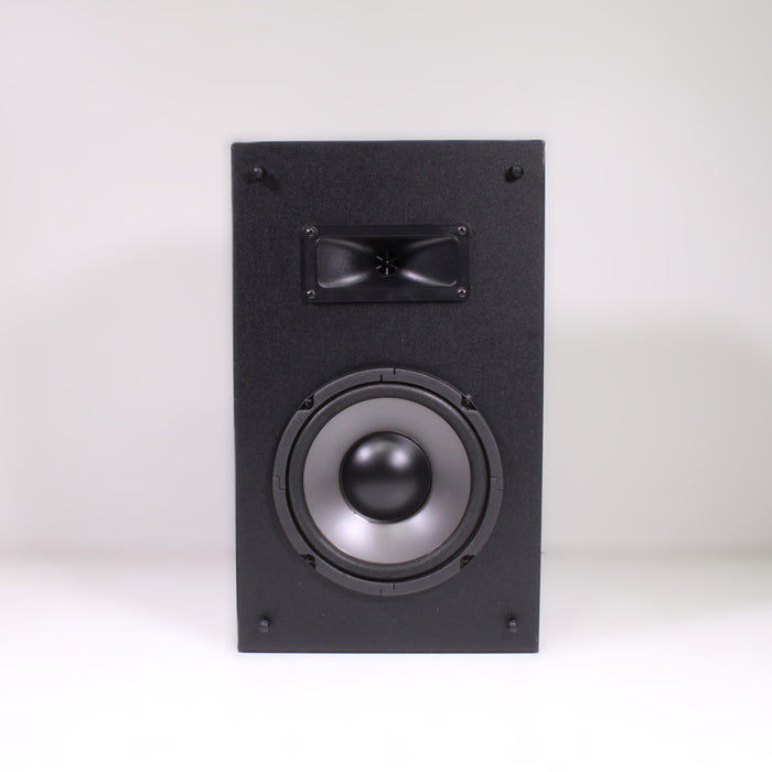 ESS HD Series Vintage 2-Way Speakers 8-Inch Woofers Horn Tweeters Walnut Pair