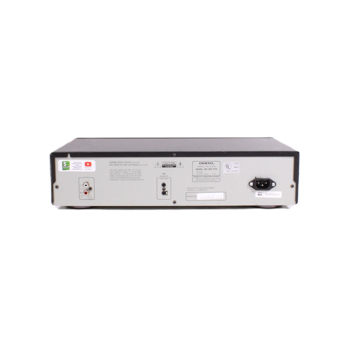 Onkyo DX-710 Compact Single-Disc CD Player 1-Bit AccuPulse 20-Track Memory (1993)