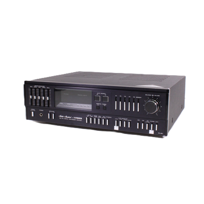 Fisher RS-280 Studio Standard Digital AM/FM Stereo Receiver 5-Band EQ with Phono