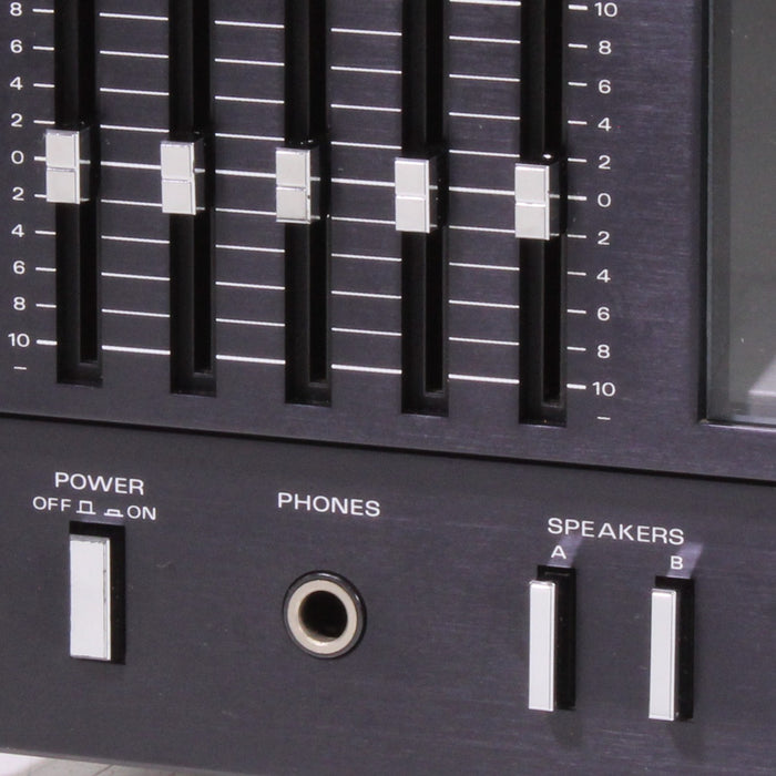 Fisher RS-280 Studio Standard Digital AM/FM Stereo Receiver 5-Band EQ with Phono