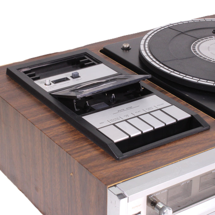 Zenith IS-4081 Turntable Cassette 8-Track AM/FM Integrated Stereo System
