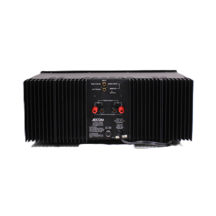 Adcom GFA-555 Stereo Power Amplifier Made in USA (1988-1993)