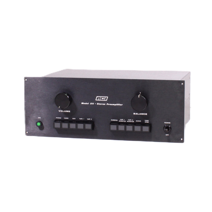 AGI Model 511 Vintage High-Speed Stereo Preamplifier MM Phono Stage (1978)