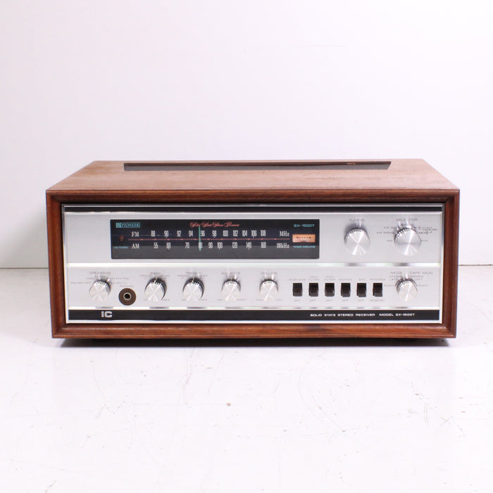 Pioneer SX-1500T Vintage AM/FM Stereo Receiver Silver Face 55WPC (1968)