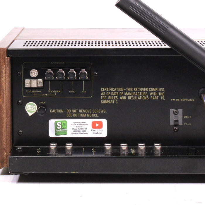 Pioneer SX-650 Vintage AM/FM Stereo Receiver Silver Face 35WPC (1976)