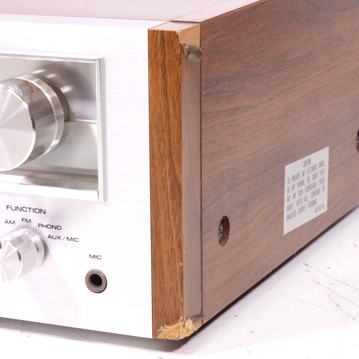 Pioneer SX-650 Vintage AM/FM Stereo Receiver Silver Face 35WPC (1976)