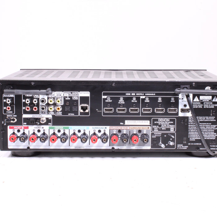 Denon AVR-S760H 7.2 Channel 8K AV Receiver with Phono HDMI Bluetooth HEOS Wi-Fi