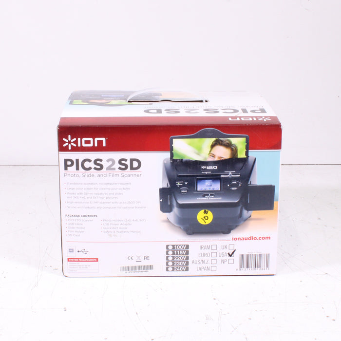 ION Pics 2 SD Film Scanner 35mm Slide & Negative Digital Converter (Original Packaging)-Film-SpenCertified-vintage-refurbished-electronics