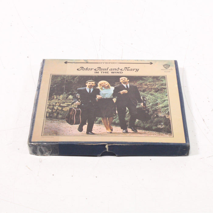 In the Wind by Peter, Paul and Mary Reel to Reel Tape 7" 1/4" 7½ IPS Warner Bros. Stereo Tape Vintage Folk-Reel-to-Reel Tape-SpenCertified-vintage-refurbished-electronics