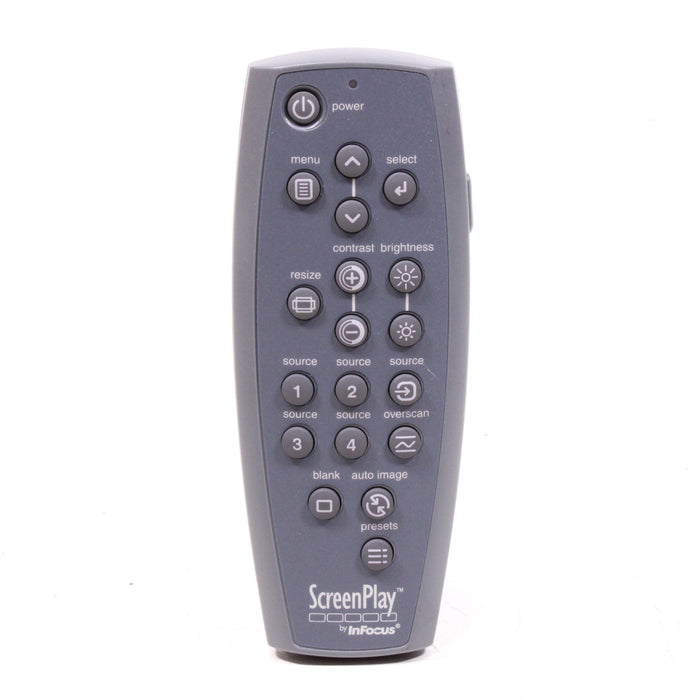 InFocus ScreenPlay Director Remote Control for 4805 LCD Projector-Remote Controls-SpenCertified-vintage-refurbished-electronics