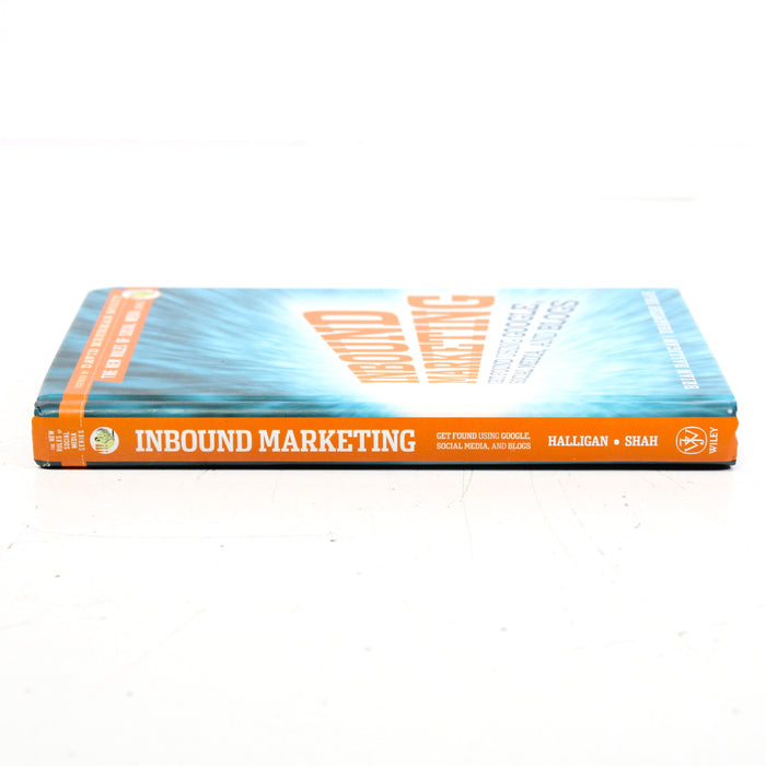 Inbound Marketing: Get Found Using Google, Social Media, and Blogs by Halligan and Shah Hardcover Book (2010)-Books-SpenCertified-vintage-refurbished-electronics