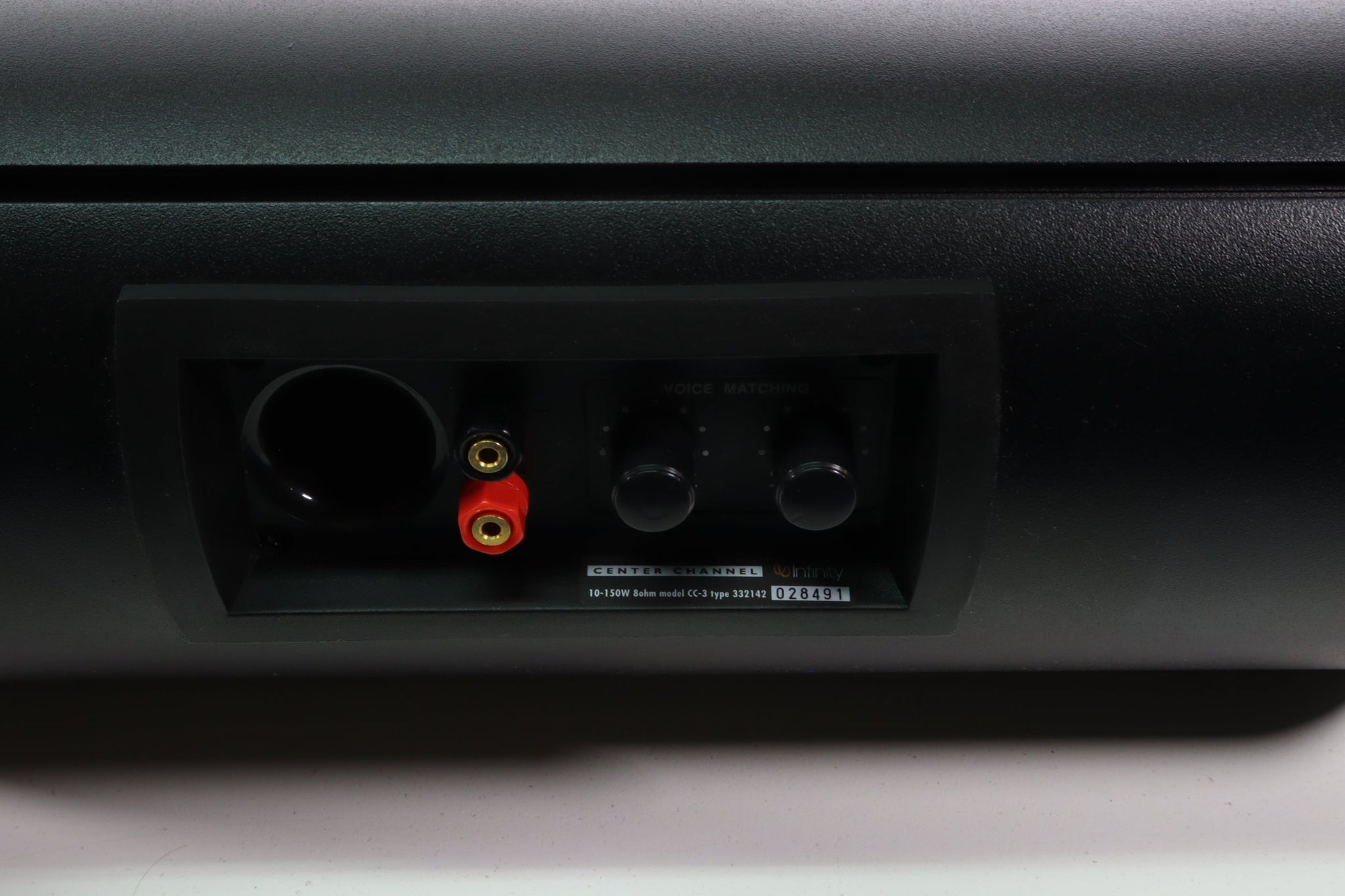 Infinity CC3 Type 332142 8 Ohm Center Channel Speaker