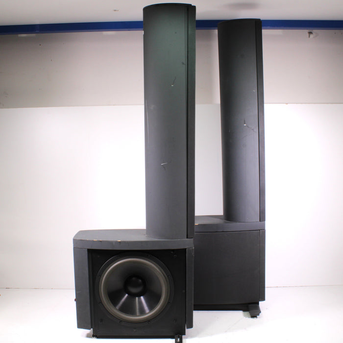 Infinity Composition P-FR 4-Way Full-Range Loudspeaker System with Built-In Subwoofers (1994) (AS IS)-Speakers-SpenCertified-vintage-refurbished-electronics