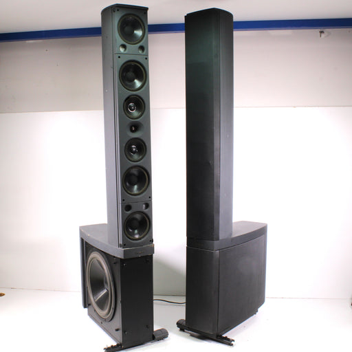 Infinity Composition P-FR 4-Way Full-Range Loudspeaker System with Built-In Subwoofers (1994) (AS IS)-Speakers-SpenCertified-vintage-refurbished-electronics