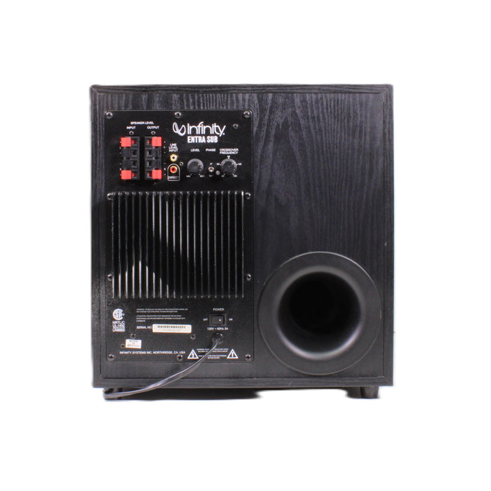Infinity Entra Sub Powered Subwoofer 10" Front-Firing Driver-Speakers-SpenCertified-vintage-refurbished-electronics