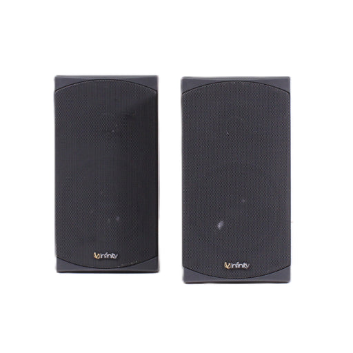 Infinity HTS-20 Satellite Speaker Pair Wall Mount Home Theater Black-Speakers-SpenCertified-vintage-refurbished-electronics