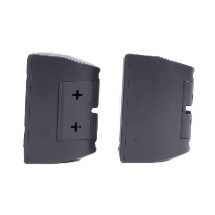 Infinity HTS-20 Satellite Speaker Pair Wall Mount Home Theater Black-Speakers-SpenCertified-vintage-refurbished-electronics