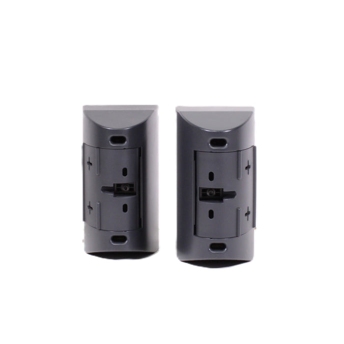 Infinity HTS-20 Satellite Speaker Pair Wall Mount Home Theater Black-Speakers-SpenCertified-vintage-refurbished-electronics