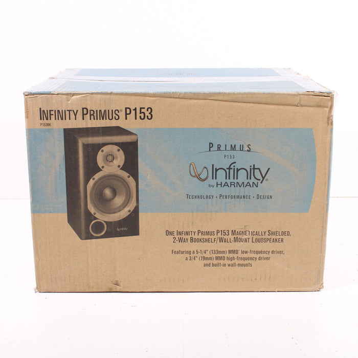 Infinity Primus P153 2-Way Bookshelf Speaker Pair Magnetically Shielded-Speakers-SpenCertified-vintage-refurbished-electronics